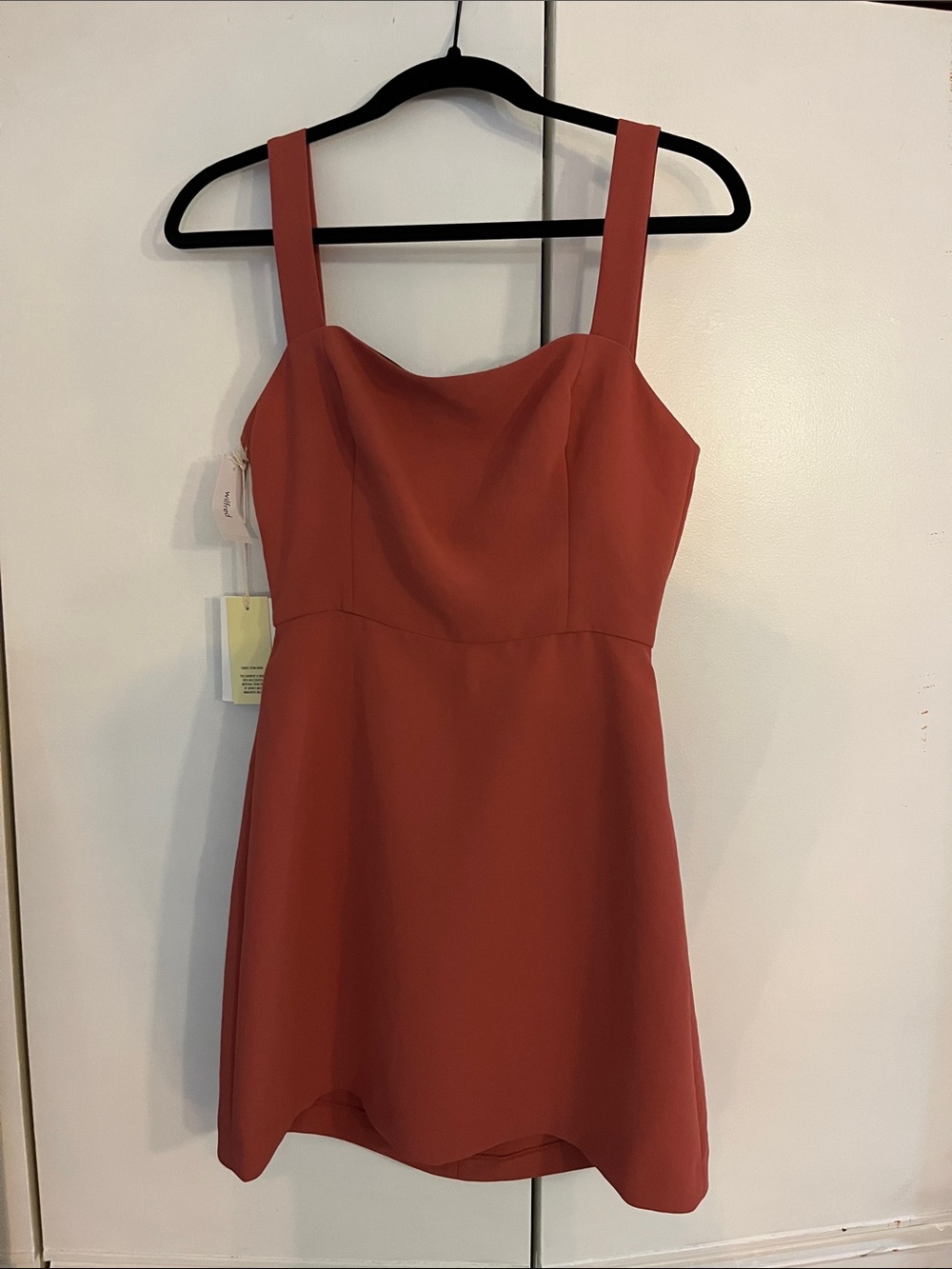 Sleeveless Pink A-Line Mini Dress